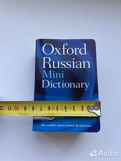 Книга словарь Oxford Russian mini dictionary