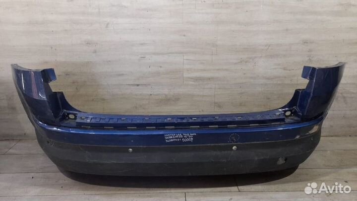 Бампер задний под парктроники Skoda Kodiaq С 2016