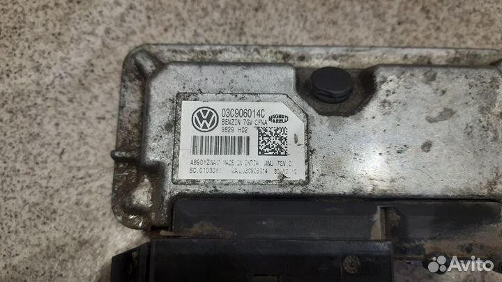 Блок управления двигателем 1.6 CFN VW Polo 5 Sedan