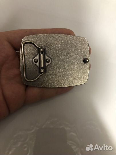 Пряжка/бляха для ремня с чрепом