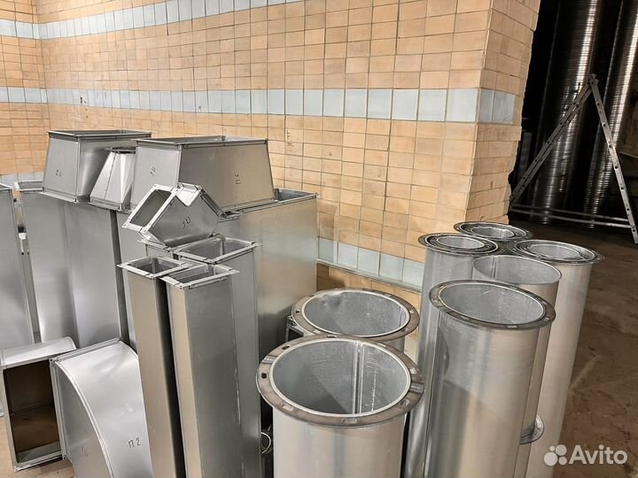 Воздуховоды из оцинкованной стали