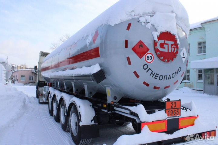 Полуприцеп газовоз GT7 ППЦТ-44, 2023
