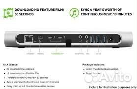 Док-станция Belkin Thunderbolt Express Dock F4U055