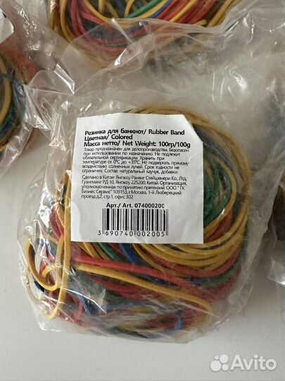 Канцелярские резинки