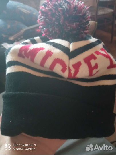 Шапка Mickey mouse