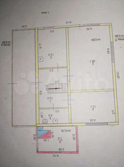 Коттедж 120 м² на участке 82 сот.