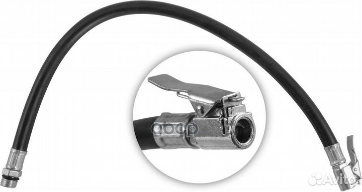 Пистолет для подкачки колес с аналоговым маноме