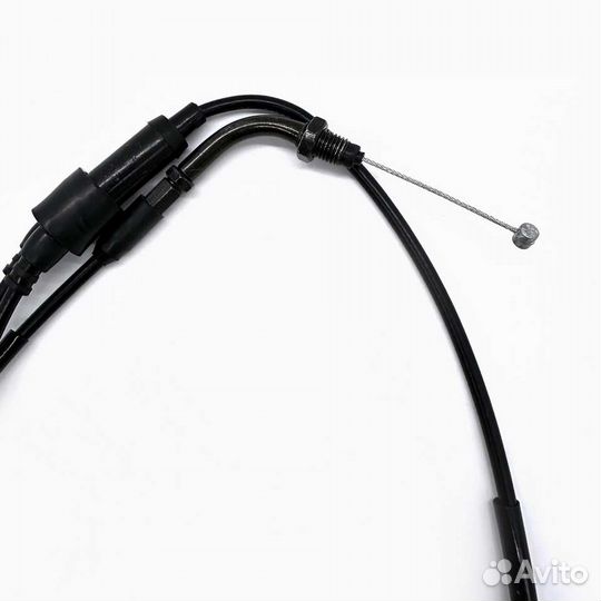 Трос газа двойной с загибом на мотоцикл CG-250 (L1