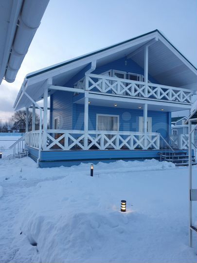 Коттедж 112 м² на участке 10 сот.