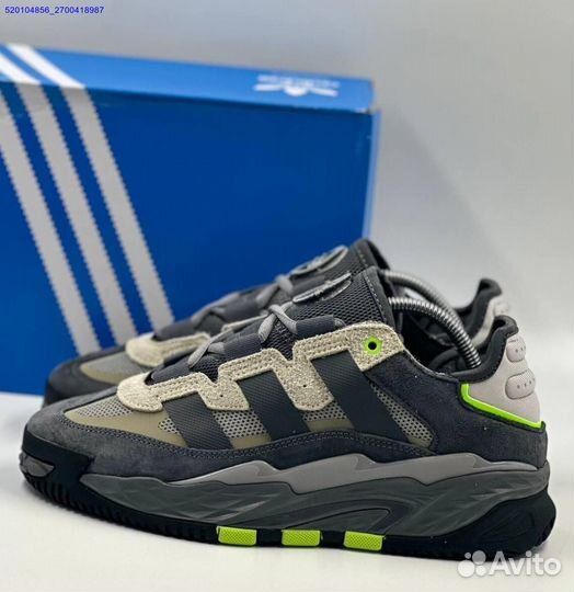 Кроссовки Adidas Niteball Grey (Арт.62355)