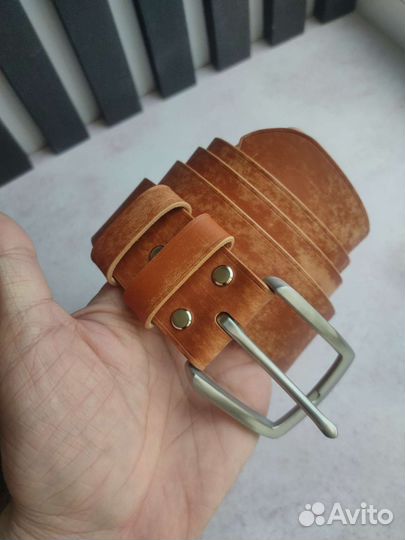 Ремень кожаный
