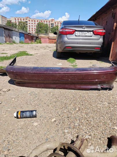 Бампер задний ваз 2114 портвейн