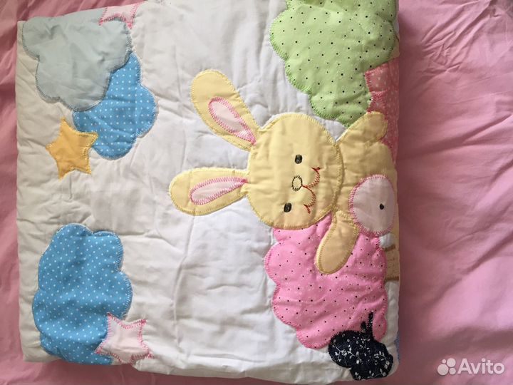 Одеяло и наволочка детская
