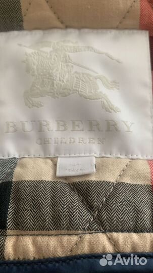 Куртка burberry детская