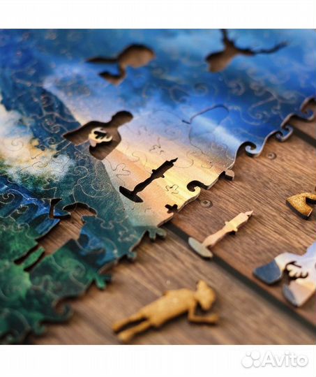 Деревянный пазл Гарри Поттер