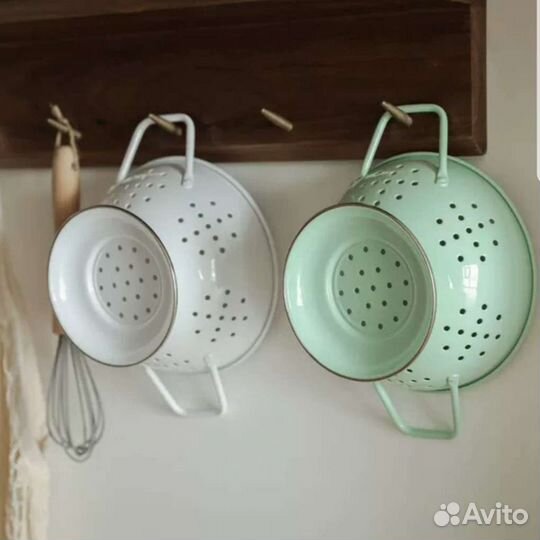 Дуршлаг эмалированный