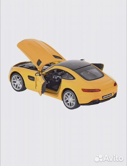 Машина 1:24 Maisto Mersedes AMG GT Yellow