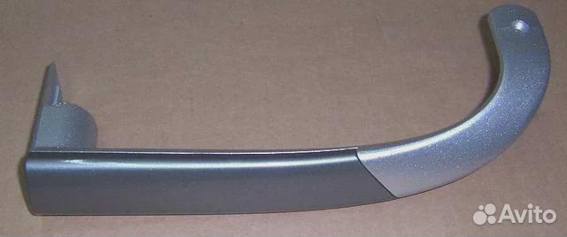 Ручка двери хк (верхняя левая) светлосерая