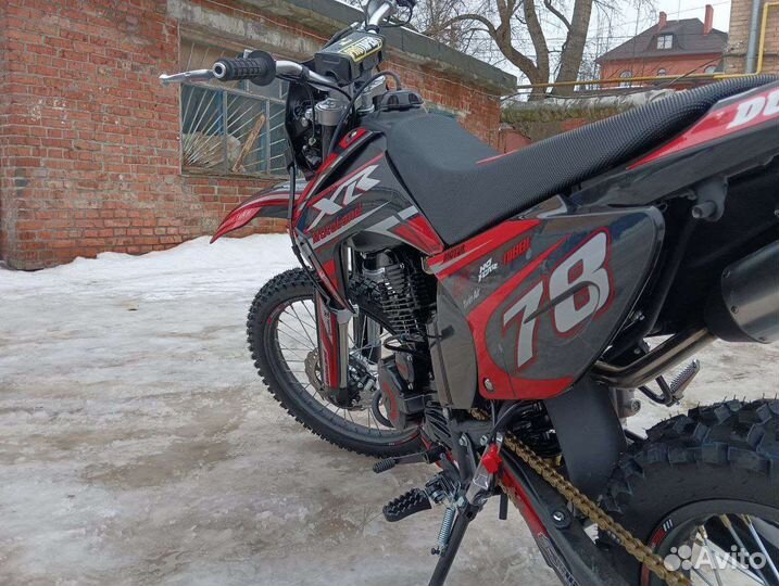 Мотоцикл крос motoland xr250 lite 172fmm 21л.с