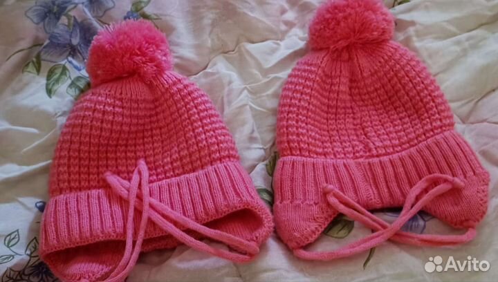 Шапка вязаная детская