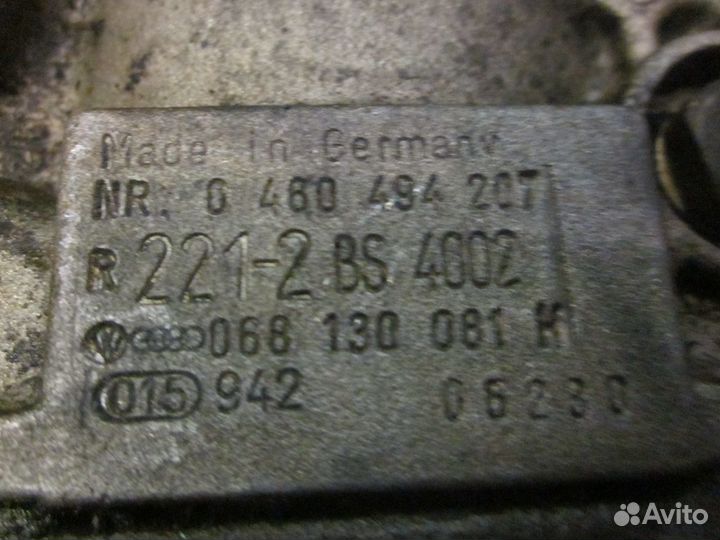 Тнвд 068130081H для Ауди 80 1.6D JK