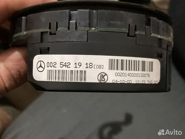 Подрулевой шлейф датчик угла поворота mercedes w20