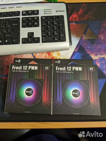 Кулеры для корпуса rgb aerocool frost 12 pwm