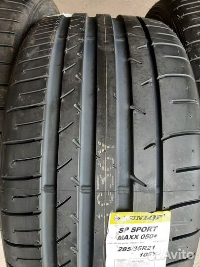 Dunlop SP Sport Maxx 050+ 285/35 R21 и 325/30 R21 108Y