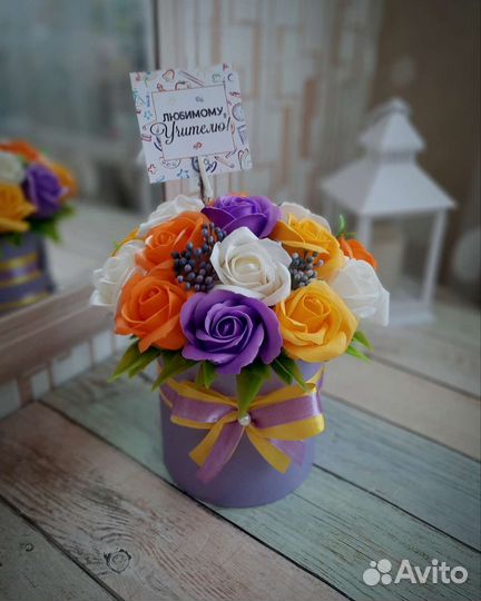 Мыльные букеты