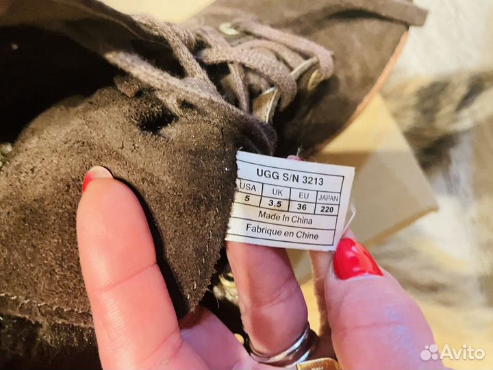 Ugg ботильоны 35-36