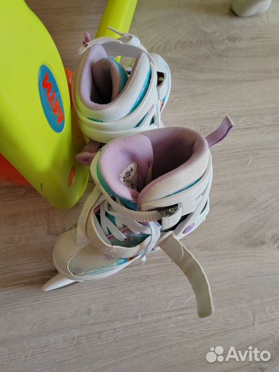 Коньки детские раздвижные