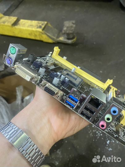 Материнскпя плата asus h81m-k