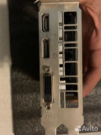 Видеокарта geforce gtx 1650 D6 ventus XS OC 4GB