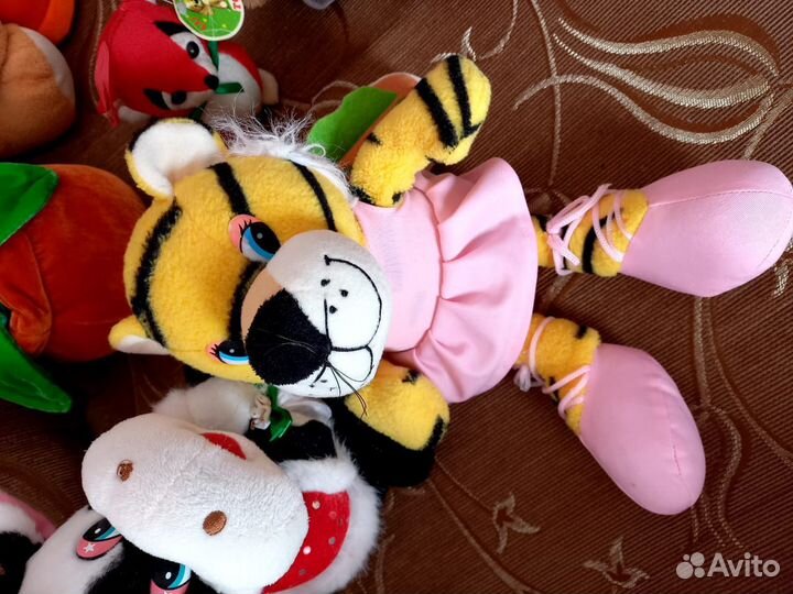 Мягкие игруки пакетом