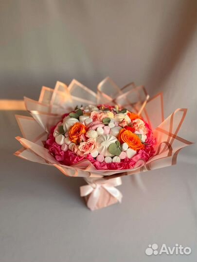 Съедобный букет, бокс, подарок, день рождения