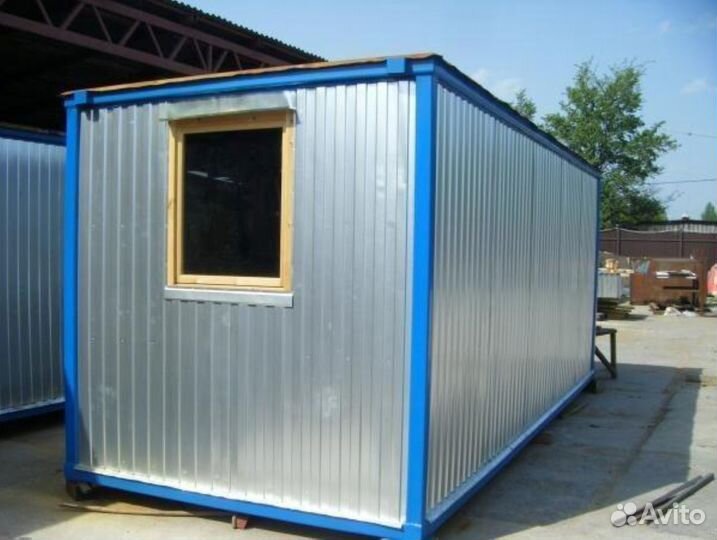 Бытовка металлическая и деревянная