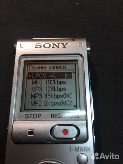 Диктофон sony