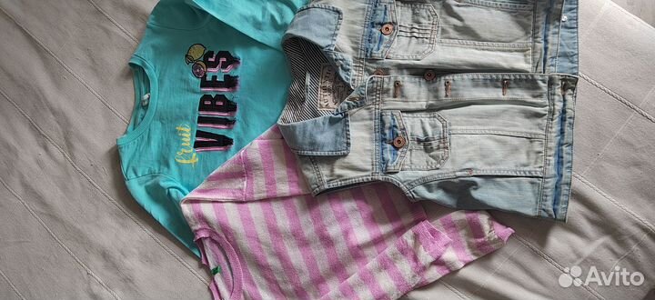 Детские вещи пакетом на девочку 152-164