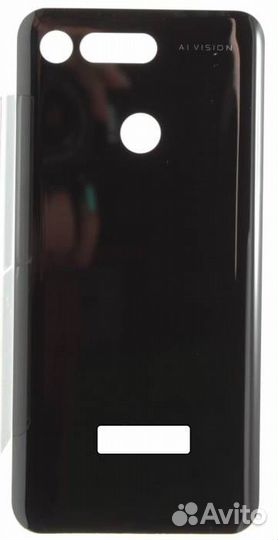 Задняя крышка для Honor View 20 Черная (со скотчем