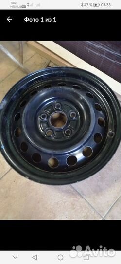 Штампованные диски r16