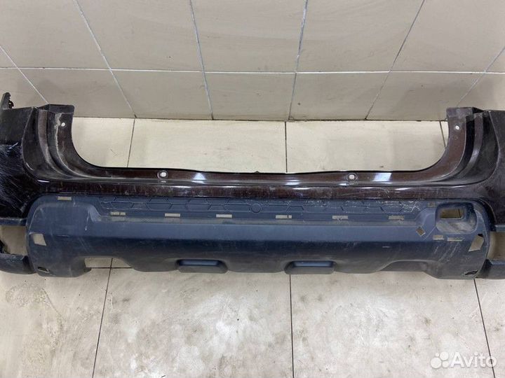 Бампер задний под накладку Renault Duster