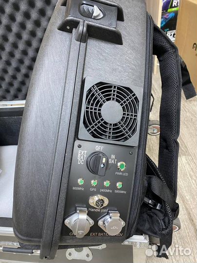 Подавитель дронов бпла рюкзак глушилка антидрон