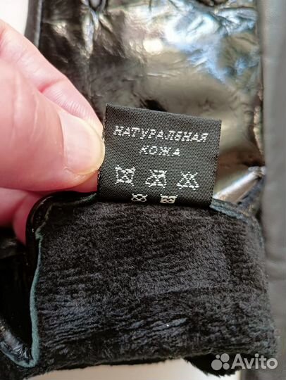 Перчатки женские кожаные новые