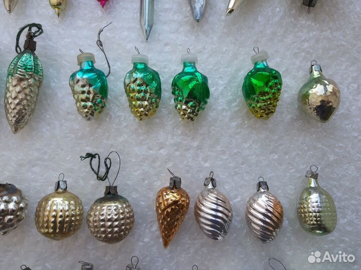 Новогодние елочные игрушки СССР советские