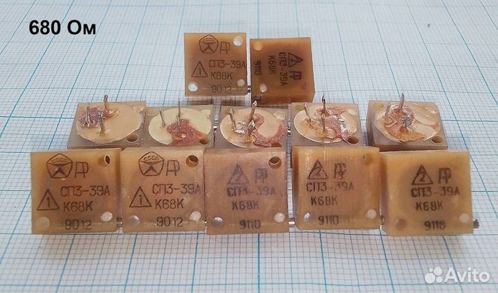 Подстроечные резисторы сп3-1А,сп3-39А,сп5-1х