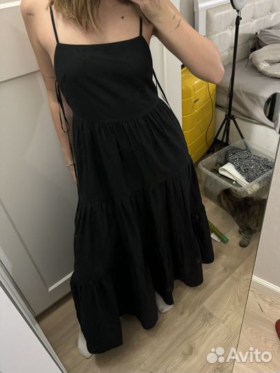 Льняное платье Lime