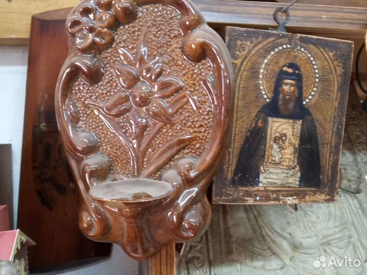 Подсвечники латунь керамика СССР