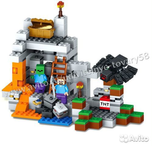 Конструктор Майнкрафт Пещера