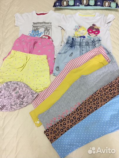 Вещи для девочки пакетом