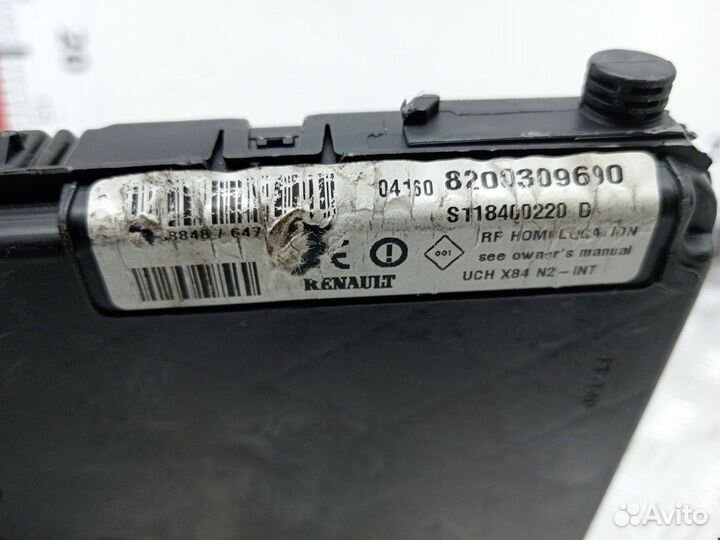 Блок комфорта для Renault Megane 2 8200309690